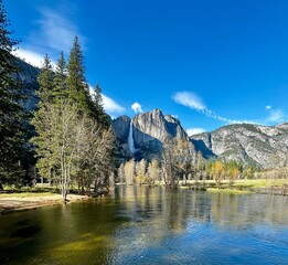 lake in the mountains