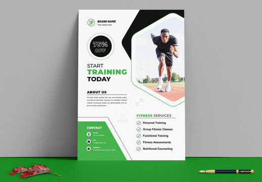 Fitness Flyer Template