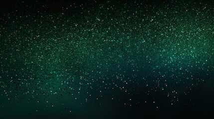 Obraz premium Forest Green Glitters Sparkles Shimmering Abstract Wallpaper Background Template Subtle Pattern Plain Solid Color Beautiful Gradient Illustration Theme Collection Copy Space 16:9 