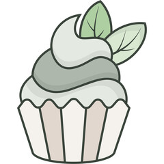 Matcha Cake Sticker