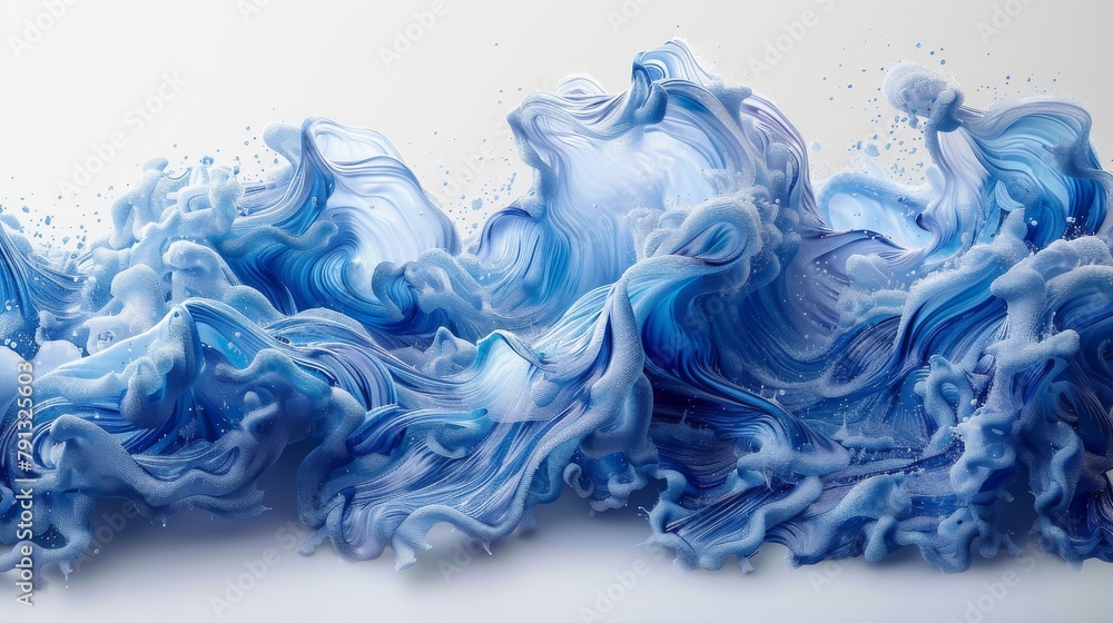 Poster the image is of a large wave crashing into the shore