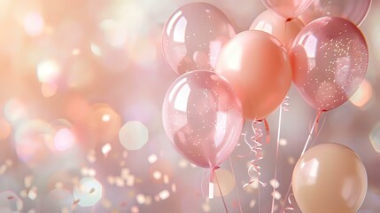 Balloons and Confetti for a Festive Moment