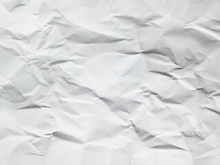 paper texture. white crumpled paper background