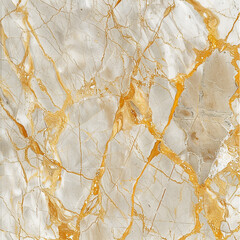 Golden Veins in Abstract Marble Texture 