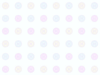 4:3 ファンシーボタンパターン★