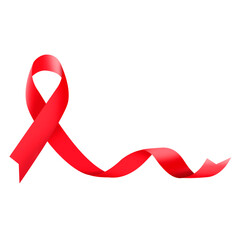 red ribbon aids awareness