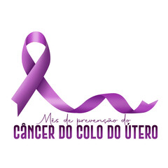 mar&ccedil;o lilas, ribon, c&acirc;ncer do colo do &uacute;tero