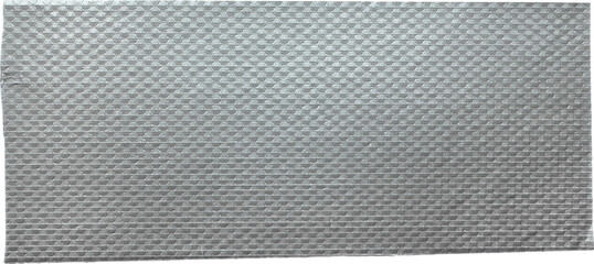 Gray Textured Crumpled Torn Duct Tape