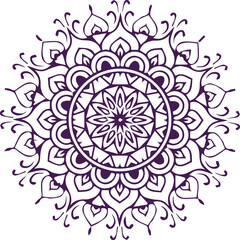 Beautiful mandala art, vector mandala design