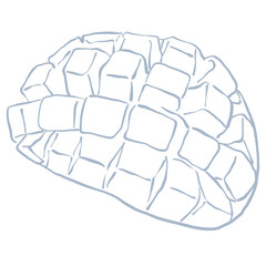 Elements illustration food color vegetable painting drawing 