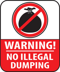 no illegal dumping.eps