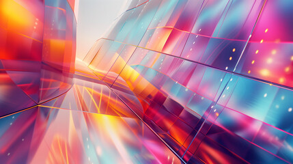 abstract colorful high-tech background
