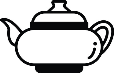 a teapot and saucer in Asian food concept