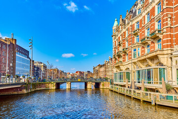 Fabulous, magnificent Amsterdam in early spring.