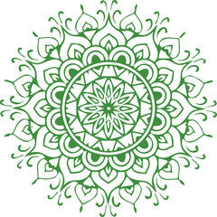 Beautiful mandala art, vector mandala design
