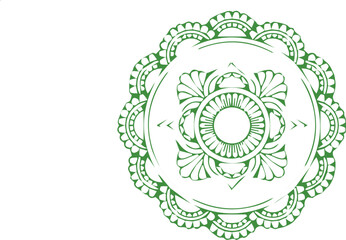 Beautiful mandala art, vector mandala design