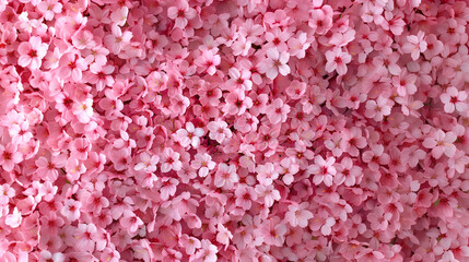 Fototapeta premium Beautiful cherry blossom pattern wall paper. Abstract flower background