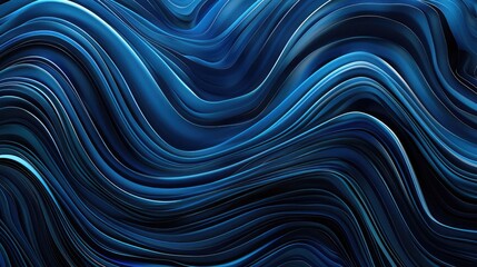 Vertical blue wave. Abstract flow lines background. Fluid wavy shape. Striped linear pattern,Blue waves background. Vector illustration. Can be used for wallpaper, web page background, web banners.
