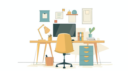 Desk space at home Working at home Freelancers home
