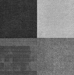 Fototapeta premium Cloth pattern background illustration, decor template for design. Pencil hand drawing, sketch illustration