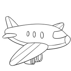 Flying Plane Doodle