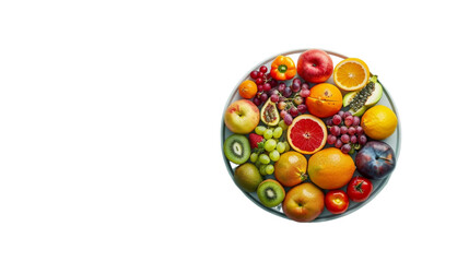 Apple,grapes and fruits transparent PNG cut out