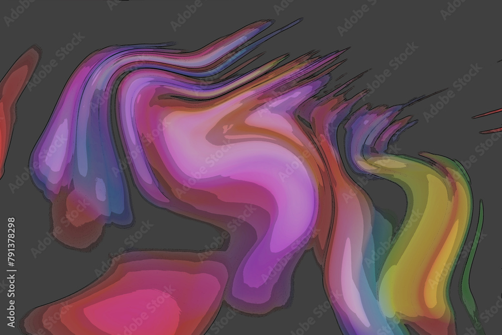 Poster abstract colorful textured background with copy space