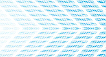 Abstract blue dotted arrows geometric tech background. Vector design