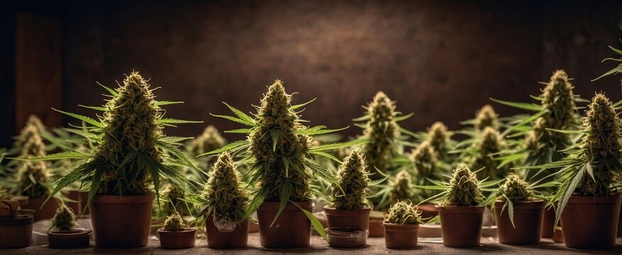 Beautiful Cannabis buds