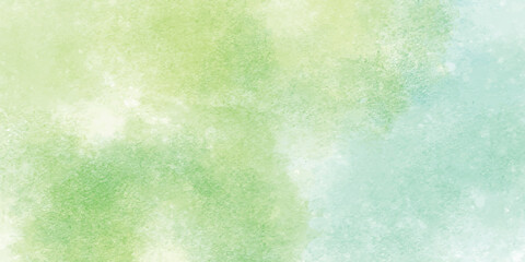 水彩　緑　和紙　模様　背景