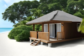 a beach house
