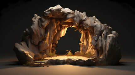 cave stage design