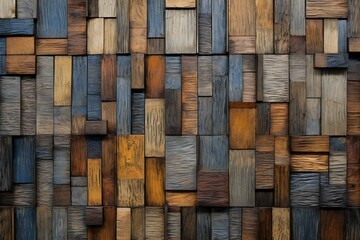 Wooden texture background,  Wooden wall of different colors,  Abstract background