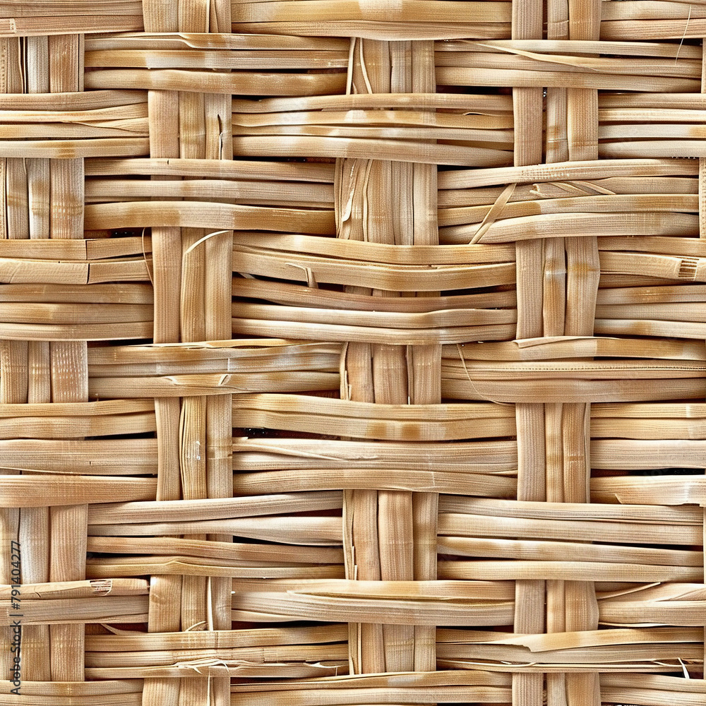 Poster rattan weave seamless patterns background