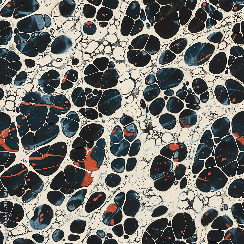 Poster reticulated seamless patterns background