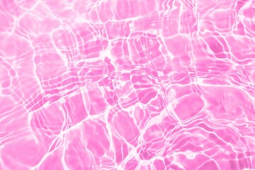 Pink water wave texture background