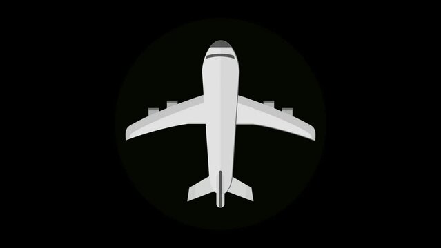 animation design of plane