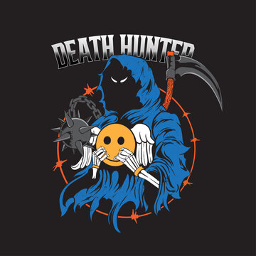 Death Hunter Vector Design