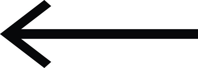  long arrow vector icon eps 10.