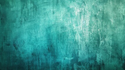 Background with a turquoise grunge effect