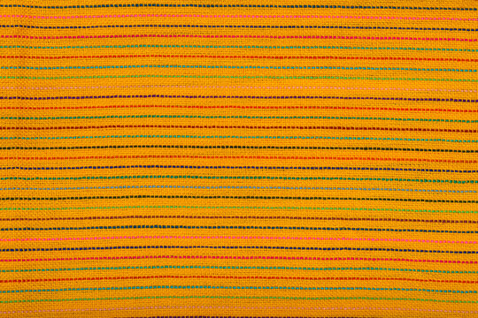 Colorful typical mexican tablecloths. Textile background, texture.