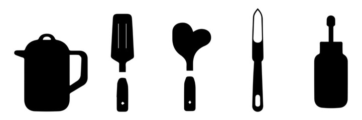 set of screwdriver bits isolated