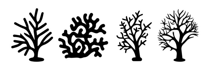 Obraz premium silhouette of a tree