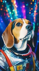 Astro Beagle Intrepid 1980s Mall Pulp Photoshoot