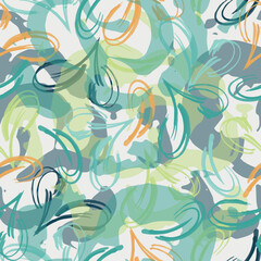 Palm foliage. Print for luxury fashion fabric, clothes, wallpaper.