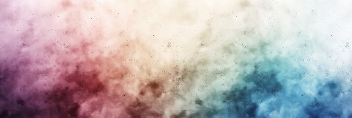 A vibrant and soothing abstract background with a watercolor splash blending a spectrum of colors - obrazy, fototapety, plakaty
