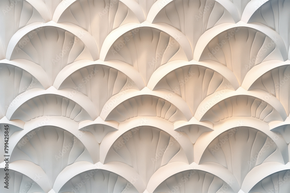 Poster sophisticated abstract 3d pattern. japanese and scandinavian style. background image. created with g