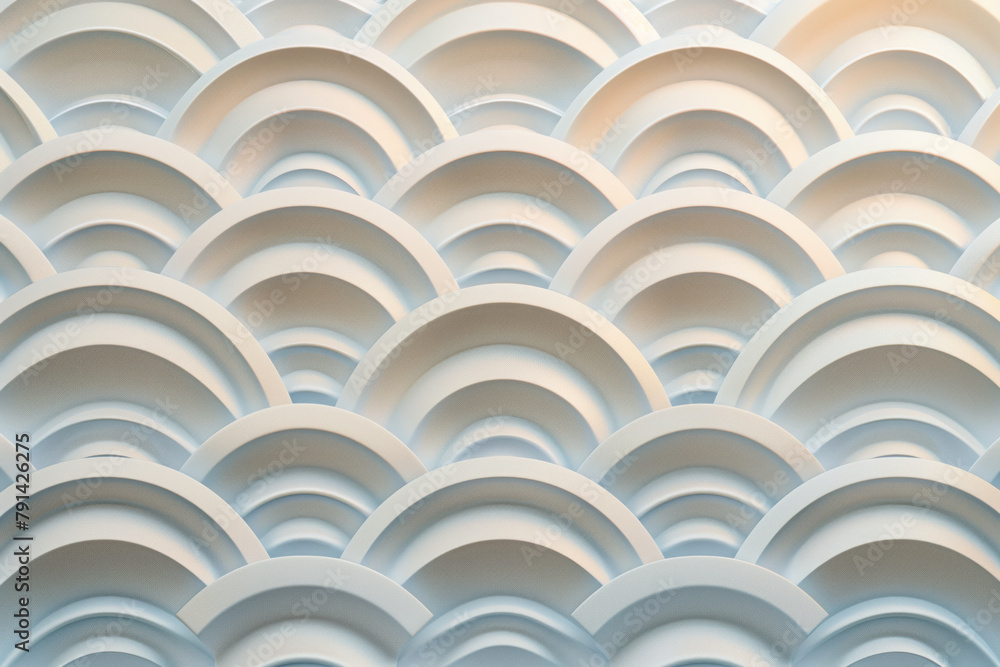 Poster sophisticated abstract 3d pattern. japanese and scandinavian style. background image. created with g