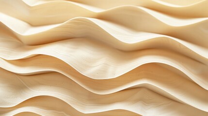 Paper cardboard pressed in a bundle. Corrugated cardboard packaging stack. Abstract horizontal lines background with wavy lines of beige color ,Textured Brown Wood Pasta Stack on White Background - obrazy, fototapety, plakaty