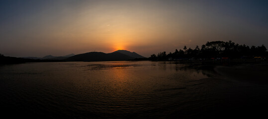 Panoramica del atardecer